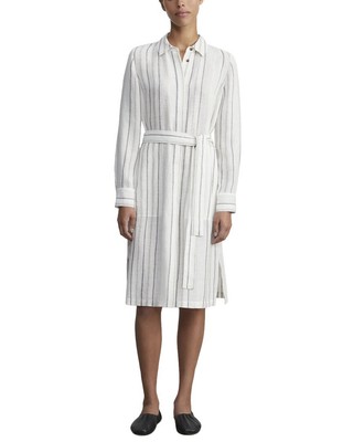 Женский пыльник из льняной смеси Lafayette 148 New York Michelle