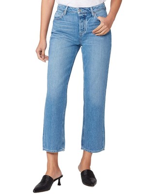 Свободные женские прямые джинсы Paige Denim Noella Coastline