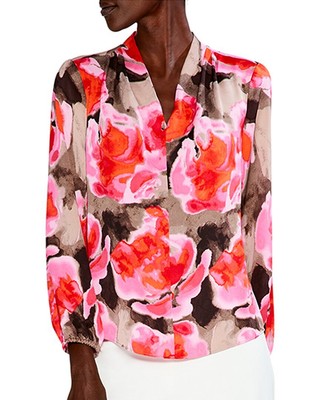 

Nic+Zoe Petite Rosy Outlook Топ женский, Pkmpink multi