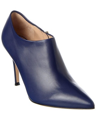 

Женские кожаные ботильоны Gianvito Rossi 85 синие 38,5, Синий, NA