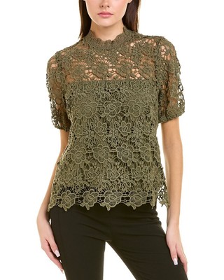 

Nanette Nanette Lepore Необычная кружевная рубашка женская, Winding vines