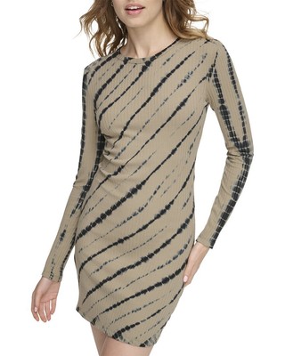 Женское платье в рубчик Dkny S