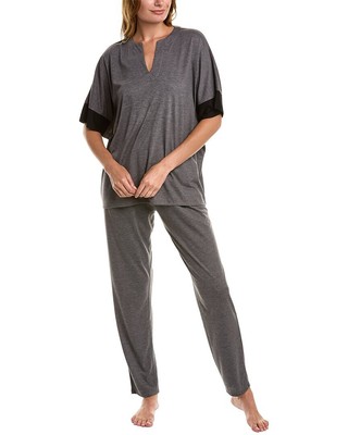 

Комплект пижамных брюк N Natori, женский, серый, Grey, NA