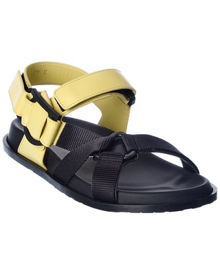 

Женские кожаные сандалии Ferragamo Aja, Желтый, NA