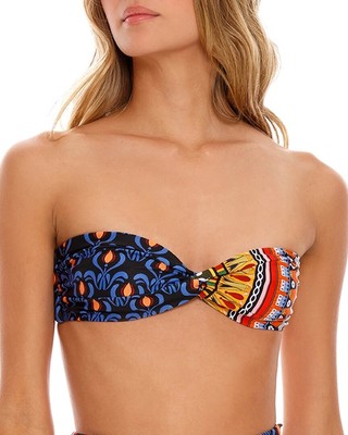 

Женский топ-бандо Agua Bendita Stacy Menfis, Multicolor