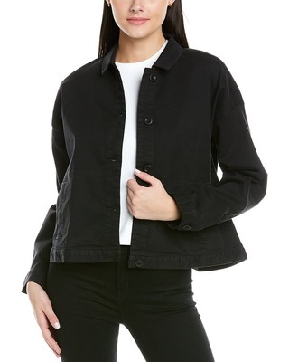 

Классическая женская куртка с воротником Eileen Fisher, Черный
