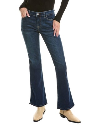7 For All Mankind Джинсовая куртка с карманами коричневого цвета Женская синяя 27