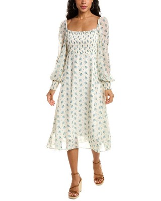 

OPT Женское платье миди Savannah, Синий