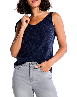 Женская майка Nic + Zoe Drapey Rib Tank S