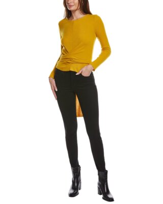 Nation Ltd Женский топ с витой оберткой Freya Twisted Wrap Top
