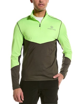 Bogner Baxter 1/4-Zip Pullover Mens Green Xxl