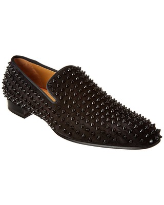 

Christian Louboutin Dandelion Spike Замшевые лоферы Мужские 39,5, Cm, NA