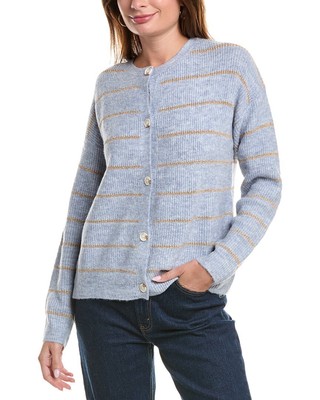 Anna Kay Antoniette Cardigan Womens Blue M