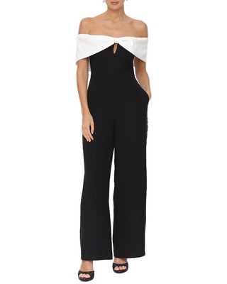 Avec Les Filles Jumpsuit Womens Black 6