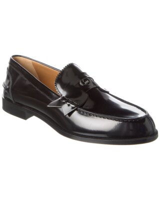 Мужские кожаные мокасины Christian Louboutin