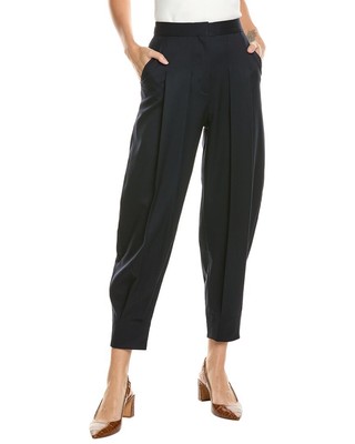 Шерстяные брюки Stella Mccartney Chelsea женские синие 40