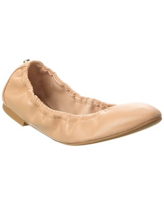 

Кожаные женские туфли на плоской подошве Stuart Weitzman Gabby Scrunch Rivet, Коричневый, NA