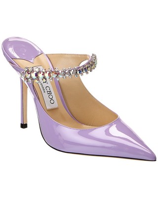

Женские патентованные туфли Jimmy Choo Bing 100, фиолетовые 39,5, Фиолетовый, NA