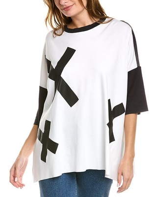 

Женская футболка Planet X-Tee, White/black