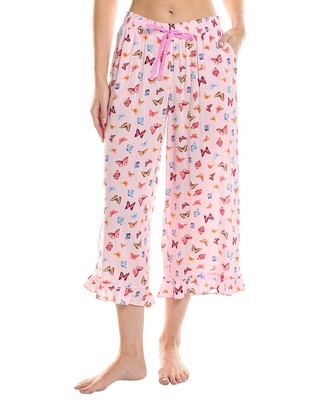 Укороченные брюки Kensie Женские розовые Xs