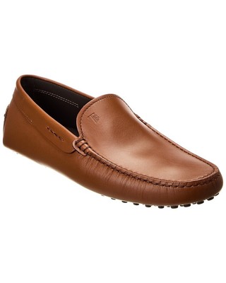 Tod S Gommini Кожаный водитель Мужской коричневый 7