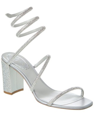 

Женские кожаные сандалии René Caovilla Cleo, Grey, NA