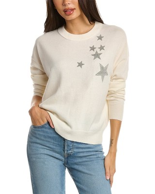 

Женский свитер Zadig - Voltaire Gaby Strass Stars из шерсти и кашемира, Creme