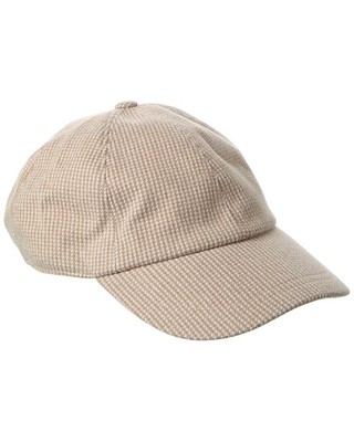 

Hat Attack, осенняя женская кепка из смесовой шерсти на каждый день, Mini check grey/white, NA