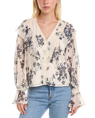 

Блуза женская Allison New York Jules, Black/ivory