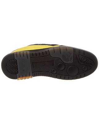Pre-owned Off-white ™ Out Of Office Suede Mule Sneaker Men's Yellow 40