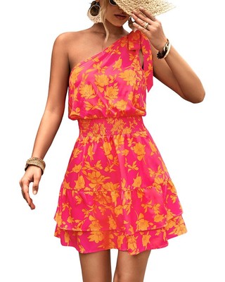 

Мини-платье Deli.S женское, Orange - print