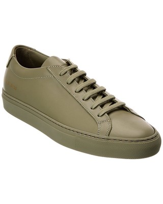 

Оригинальные мужские низкие кожаные кроссовки Common Projects Achilles Low, Зеленый, NA