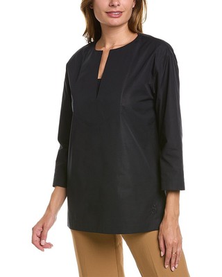 

Женская рубашка Lafayette 148 New York Hopper, Navy