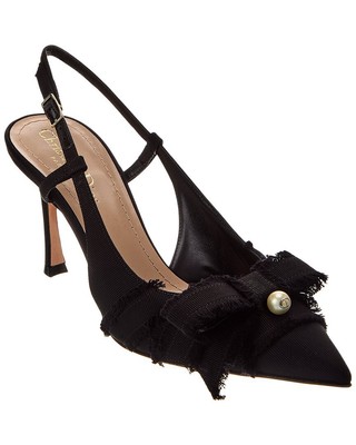 Женские туфли-лодочки Dior Adiorable в крупный рубчик, черные, 36