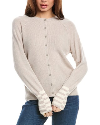 Bogner Jolli Wool & Cashmere-Blend Sweater Womens Beige 16