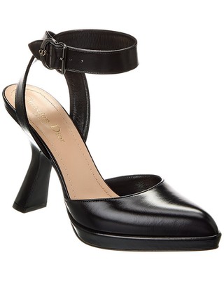 Кожаные туфли-лодочки Dior Soul Женские черные 37.5