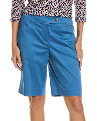 Короткие женские бермуды Jones New York синего цвета 6