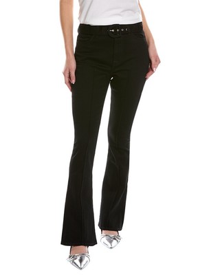 7 For All Mankind Черные обтягивающие джинсовые ботинки с ультравысокой посадкой, женские черные 24