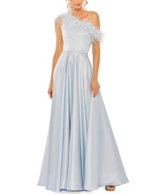 Женское платье А-силуэта Mac Duggal на одно плечо 10