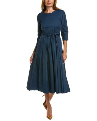 

S Maxmara Юпитер Платье женское, Синий