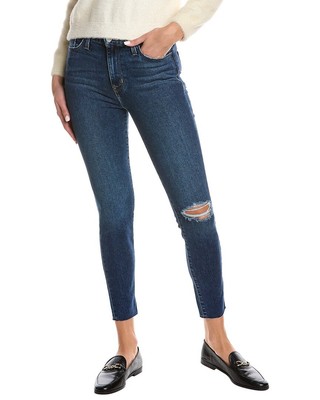 Джинсы Hudson Jeans Blair Queens High-Rise Super Skinny на щиколотке женские синие 25