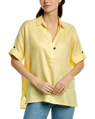 

Женская льняная туника оверсайз Go Silk, Daffodil