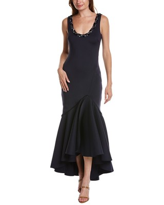 

Платье для подводного плавания Badgley Mischka, темно-синее, женское, Navy