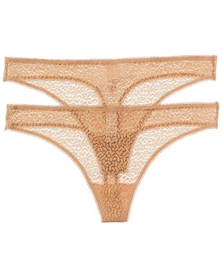 Современные кружевные женские стринги Dkny 2Pk L