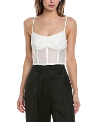 Женское бюстье Bcbg New York белого цвета Xs