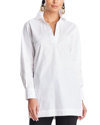 

Топ женский из поплина Natori, Белый