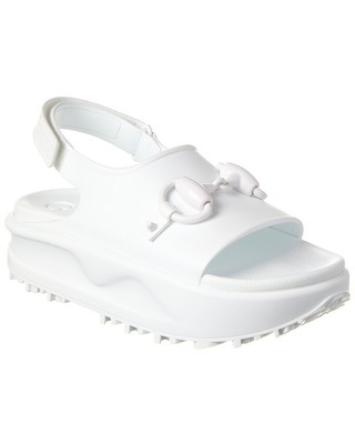 GUCCI GUCCI HORSEBIT RUBBER SANDAL WOMEN'S