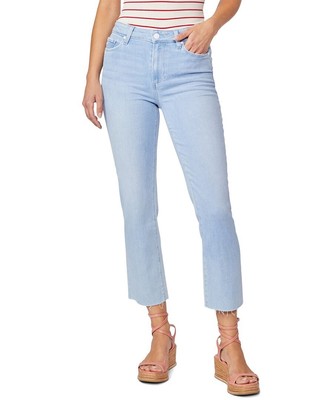 Укороченные джинсы Paige Denim Cindy с необработанным краем, женские 28