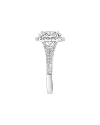 Pre-owned Effy Fine Jewelry 14k 2.46 Ct. Tw. Lab-grown Diamond Ring Women's 7 In White
