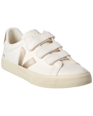 

Женские кожаные кроссовки с логотипом Veja Recife, White platine, NA